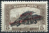 [Parliament Stamps of 1919 Overprinted - No.306-314, type EU7]