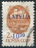 [Russian Stamps Overprinted New Values, тип DN3]
