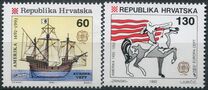 [EUROPA Stamps - The 500th Anniversary of the Discovery of America, type DQ]