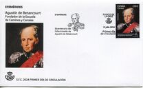 [The 200th Anniversary of the Death of Agustin de Betancourt, 1758-1824, type HQX]
