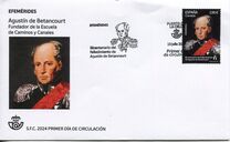 [The 200th Anniversary of the Death of Agustin de Betancourt, 1758-1824, type HQX]