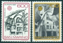 [EUROPA Stamps - Modern Architecture, typ ALR]