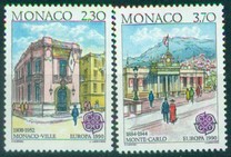 [EUROPA Stamps - Post Offices - Paintings by Hubert Clerissi, type BXW]