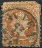 [Issues of Austro-Hungarian Monarchy - Emperor Franz Josef. Coarse Print, प्रकार I5]
