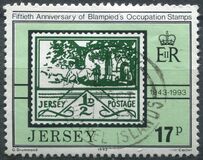 [the 50th Anniversary of Edmund Blampieds occupation stamps, タイプ VR]