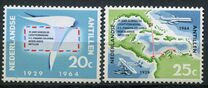 [The 35th Anniversary of the First Regular Curacao Airmail service, type CQ]