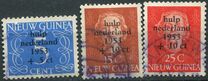 [Numbers 6, 10 & 12 Overprinted "hulp - nederland - 1953", typ A9]