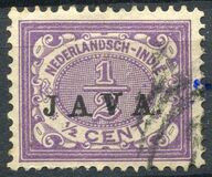 [Numeral Stamps & Queen Wilhelmina - Stamps of 1902-1905 Overprinted "JAVA", ประเภท F7]