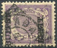 [Numeral Stamps & Queen Wilhelmina - Stamps of 1902-1905 Overprinted "BUTTEN - BEZIT.", type F14]