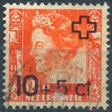 [Queen Wilhelmina Surcharged, type AC18]