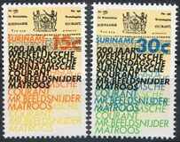 [The 200th Anniversary of Surinam's "Weekly Wednesday" Newspaper, type AEZ]