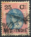 [Queen Wilhelmina - Netherlands Postage Stamps of 1899 Overprinted "NED.-INDIË" and Surcharged, type E4]
