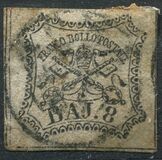 [Coat of Arms- Black Print on Colored Paper, type I]