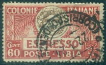 [Special Delivery - Italian Postage Stamps Overprinted "Libia", 类型 C]