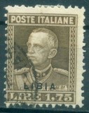 [King Victor Emmanuel III - Italian Stamps Overprinted "Libia", type Q2]