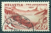[Pro Juventute - Landscapes - Alexander Vinet, 类型 JJ]
