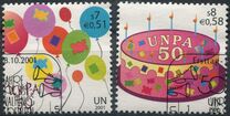 [The 50th Anniversary of the United Nations Postal Administration UNPA, type MA]