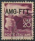 [Democracy - Italy Postage Stamps of 1945 Overprinted "A.M.G.F.T.T.", type A12]