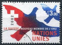 [Definitive Issue - Admission of Switzerland in the UN, type PG]