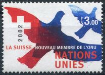 [Definitive Issue - Admission of Switzerland in the UN, type PG]