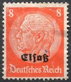 [German Empire Postage Stamps Overprinted "Elsaß", प्रकार A4]