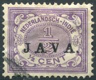 [Numeral Stamps & Queen Wilhelmina - Stamps of 1902-1905 Overprinted "JAVA", тип F7]
