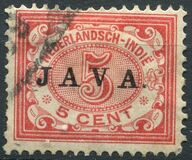 [Numeral Stamps & Queen Wilhelmina - Stamps of 1902-1905 Overprinted "JAVA", тип F12]