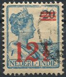 [Queen Wilhelmina Stamp of 1922 Surcharged, tip K20]