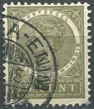 [Queen Wilhelmina Stamp of 1902 in Changed Color, type G8]