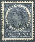[Numeral Stamps & Queen Wilhelmina - Stamps of 1902-1905 Overprinted "JAVA", type G12]