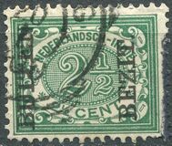 [Numeral Stamps & Queen Wilhelmina - Stamps of 1902-1905 Overprinted "BUTTEN - BEZIT.", Tipi F16]