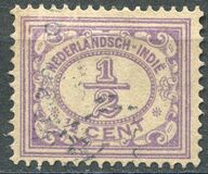 [Numeral Stamps - Numerals on White Background, type I]