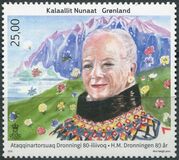 [The 80th Anniversary of the Birth of Queen Margrethe II, type ZU]
