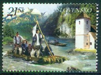 [Raftmen on the Dunajec River, type OU]