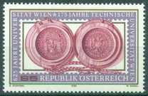 [The 625th Anniversary of University of Vienna, typ BFQ]