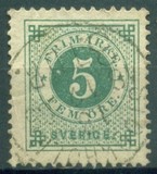 [Numerals in Circle - Different Perforation, タイプ F13]