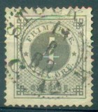 [Numerals in Circle - Blue Coach Horn on Back, jenis F23]