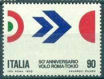 [The 50th Anniversary of the 1st Flight from Rome to Tokyo, 类型 AFK1]