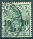 [German Empire Postage Stamps Surcharged - Inscription: "DEUTSCHES REICH" - Watermarked, Вид E]