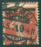 [French Postage Stamps Overprinted "MEMEL" and Surcharged, प्रकार B1]