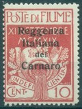 [Fiume Military Post Stamps Surcharged, type C]