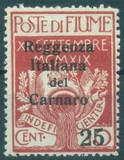 [Fiume Military Post Stamps Surcharged, type C2]