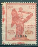 [Italian Stamps Overprinted "LIBIA", tyyppi L1]