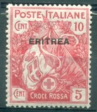 [Red Cross - Italian Postage Stamps Overprinted "ERITREA", typ M]
