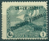 [New Daily Stamps from 1919 Overprinted "24-IV-1921 - Costituente Fiumana - 1922", тып AY3]