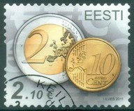 [Accession to the Euro - Self Adhesive Stamp, Tip UJ]