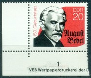 [The 150th Anniversary of the Birth of August Bebel, type DGG]
