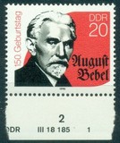 [The 150th Anniversary of the Birth of August Bebel, type DGG]