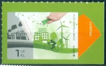 [EUROPA Stamp - Think Green, Tip CES]
