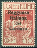 [Fiume Military Post Stamps Surcharged, type C]